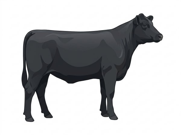 Black 1/2 Angus Cross Heifer