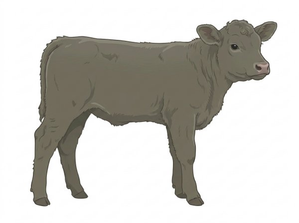 Smoky 7/8 Charolais Cow