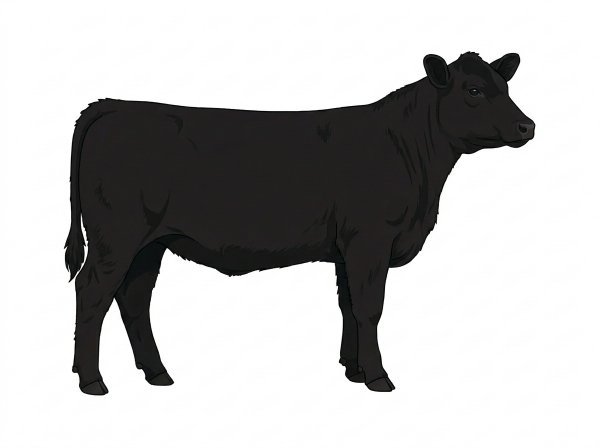 Black Angus Heifer