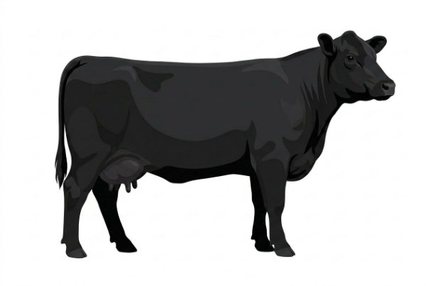 Black Angus Cross Cow