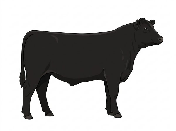 Black Angus Cross Steer