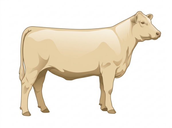Cream Angus Cross Heifer