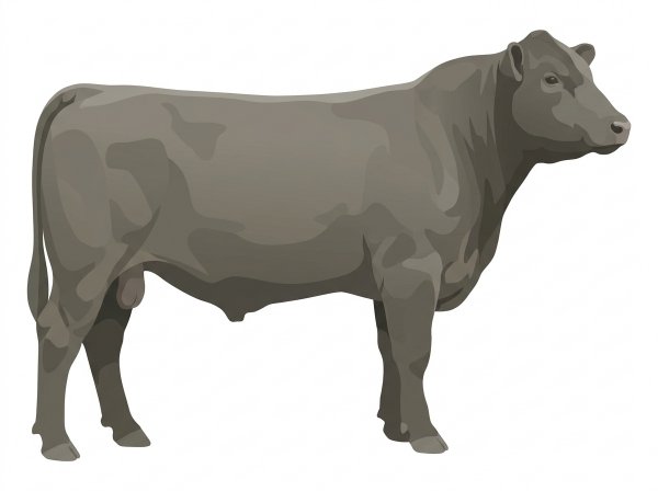 Smoky Angus Cross Bull