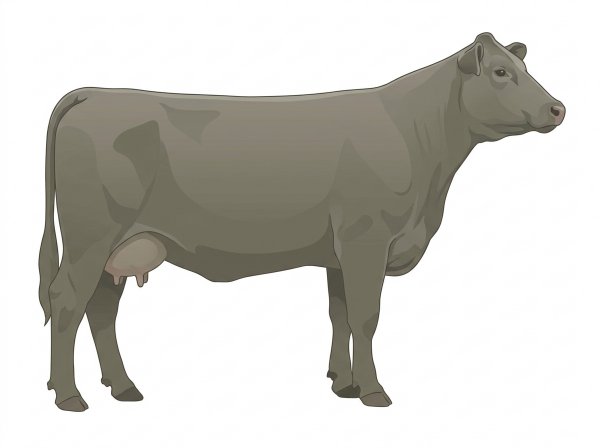 Smoky Charolais Cross Cow