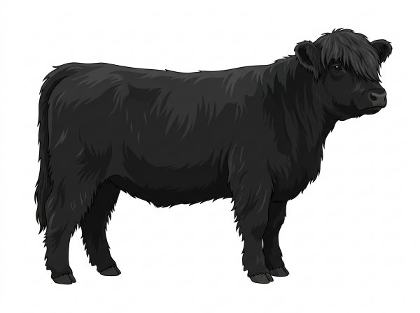 Black Highlander Heifer