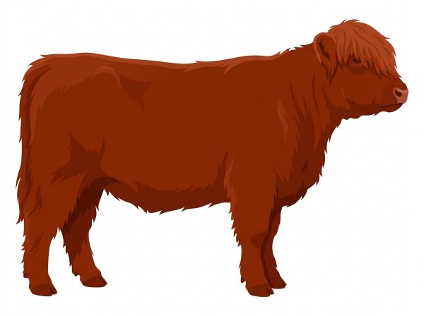 Red Highlander Heifer