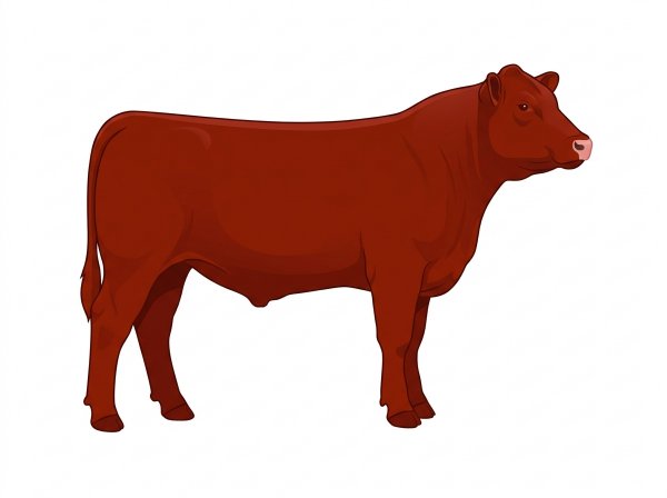 Red Shorthorn Cross Steer