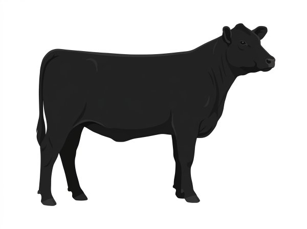 Black SimAngus Heifer