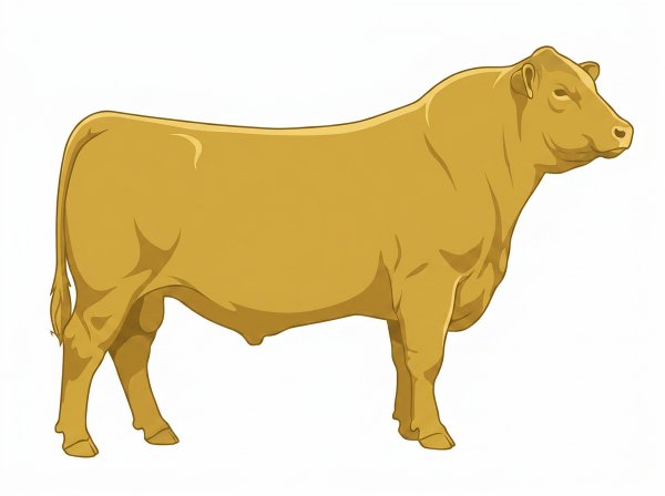 Gold SimAngus Bull