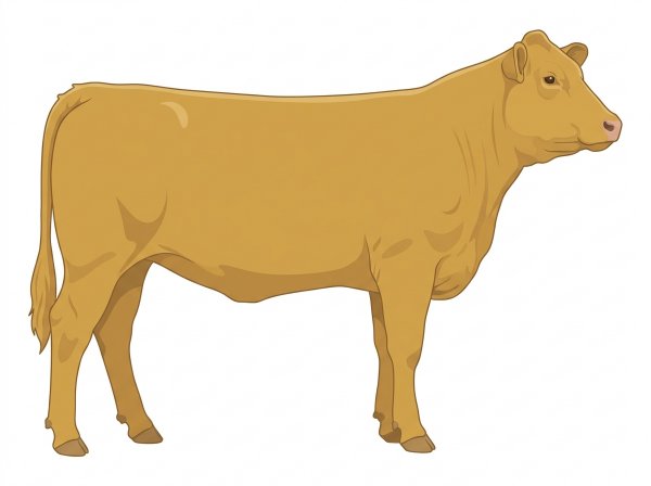 Gold Simmental Cross Heifer