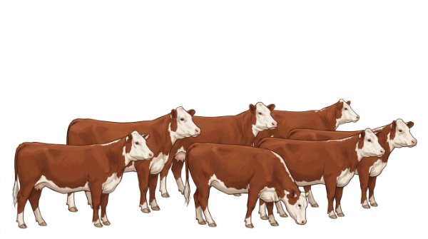 Ten Hereford Heifers